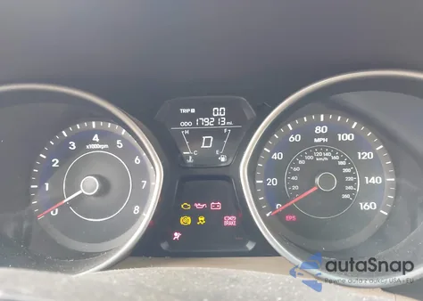 2012 Hyundai Elantra Gls из США, поврежденный, VIN 5NPDH4AE0CH105074